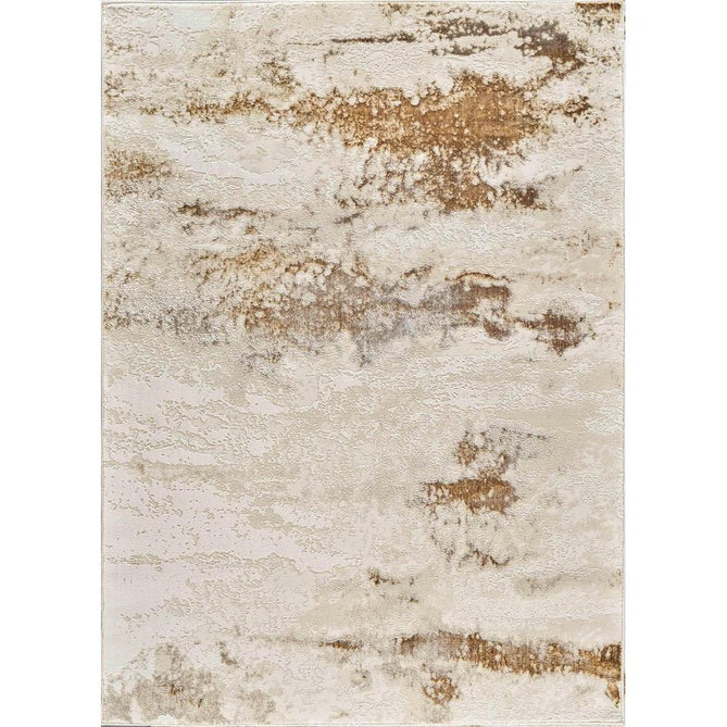 Emperor 310 Onyx EMP10 Modern Abstract Distressed Metallic Shimmer Soft Textured Hi-Lo Polyblend Short Pile Beige/Cream/Taupe/Brown/Ivory Rug-Desire Rugs-Rug Love - The Most Loved Rug Store