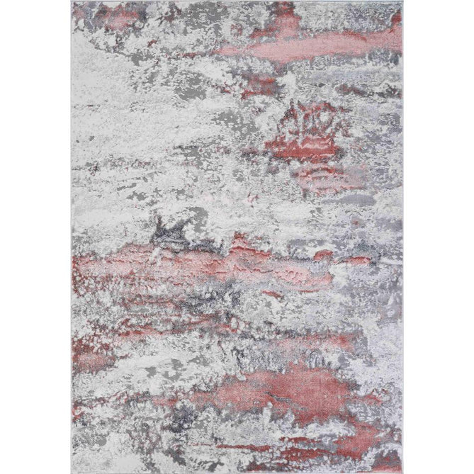 Emperor 310 Onyx EMP10 Modern Abstract Distressed Metallic Shimmer Soft Textured Hi-Lo Polyblend Short Pile Soft Grey/Blush Pink/Charcoal Grey/White/Mauve Dusty Pink Rug-Desire Rugs-Rug Love - The Most Loved Rug Store