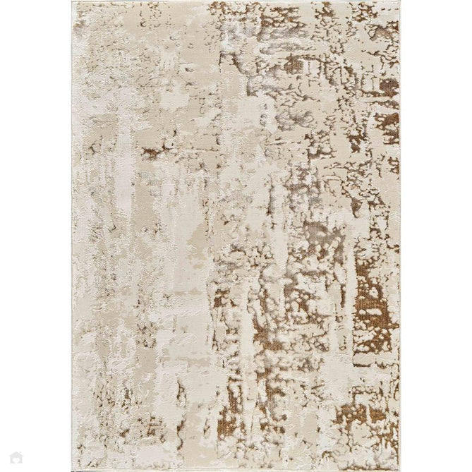 Emperor 320 Styra EMP20 Modern Abstract Distressed Metallic Shimmer Soft Textured Hi-Lo Polyblend Short Pile Beige Rug-Desire Rugs-Rug Love - The Most Loved Rug Store