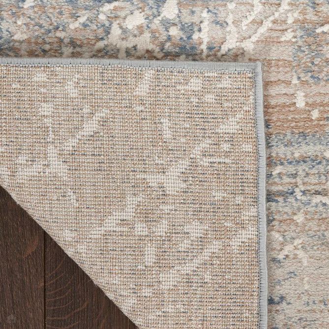 Exhale EXL02 Beige/Blue Rug-Nourison-Rug Love - The Most Loved Rug Store