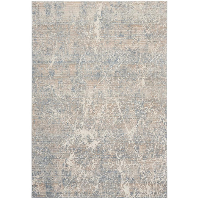 Exhale EXL02 Beige/Blue Rug-Nourison-Rug Love - The Most Loved Rug Store