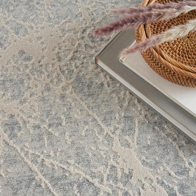 Exhale EXL02 Ivory/Grey Rug-Nourison-Rug Love - The Most Loved Rug Store