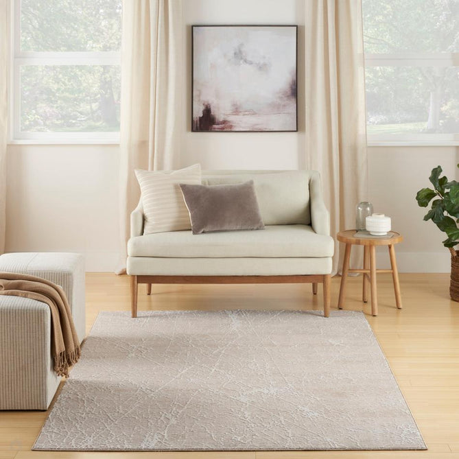 Exhale EXL02 Mocca/Ivory Rug-Nourison-Rug Love - The Most Loved Rug Store