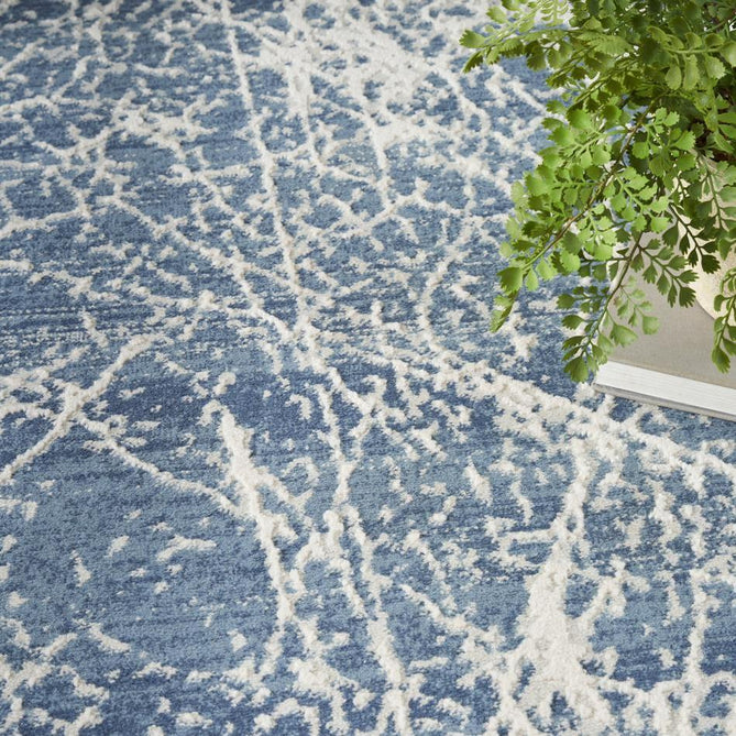 Exhale EXL02 Navy/Ivory Rug-Nourison-Rug Love - The Most Loved Rug Store