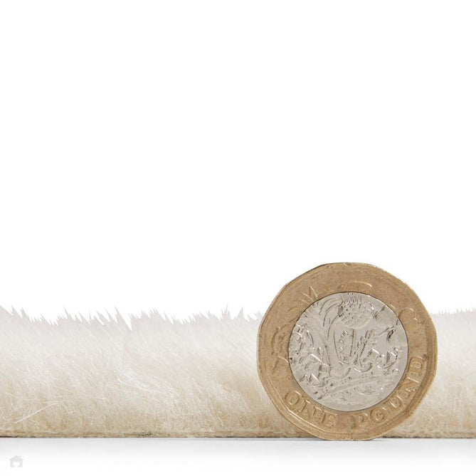 Faux Fur Leopard Print Soft White/Golden Tan/Warm Beige/Black/Chocolate Brown Rug-Think Rugs-Rug Love - The Most Loved Rug Store