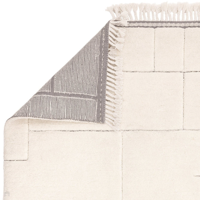 Fes FE02 Modern Plain Moroccan Berber Super-Soft Plush Hand-Carved Mid-Height Polyester Shaggy Cream/White Rug-Asiatic Carpets-Rug Love - The Most Loved Rug Store