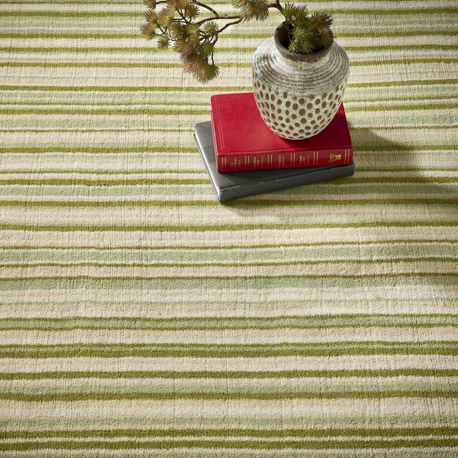 Fine Stripes Green Rug-Origins-Rug Love - The Most Loved Rug Store