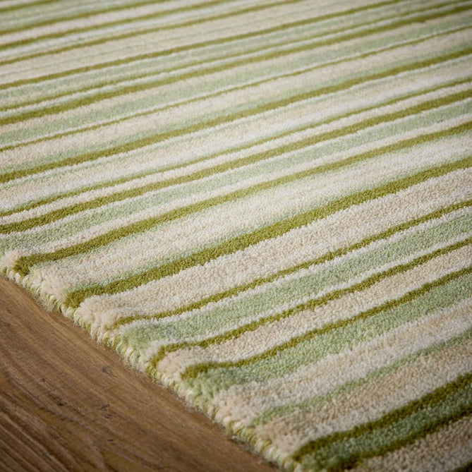 Fine Stripes Green Rug-Origins-Rug Love - The Most Loved Rug Store