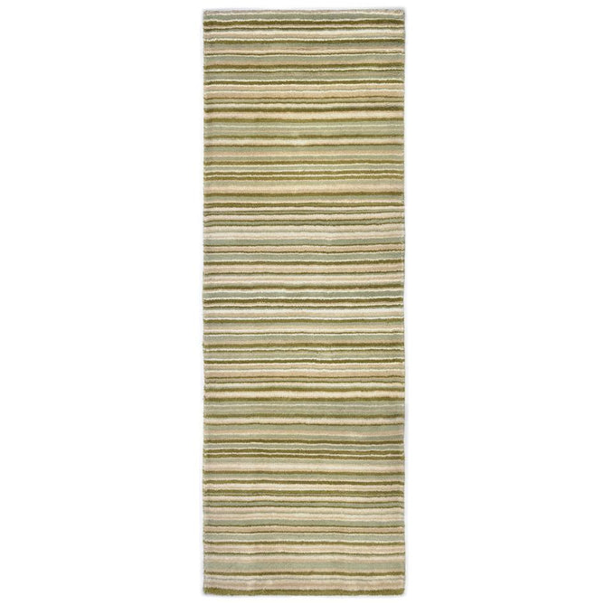 Fine Stripes Green Rug-Origins-Rug Love - The Most Loved Rug Store