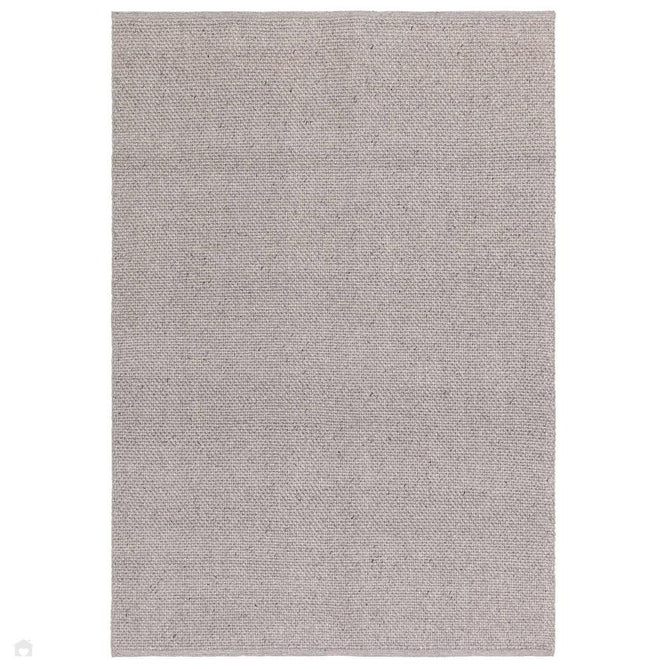 Finley Modern Plain Basketweave Hand-Woven Tonal Textured Durable Wool-Blend Flatweave Loop Pile Grey Rug-Asiatic Carpets-Rug Love - The Most Loved Rug Store