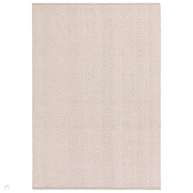 Finley Modern Plain Basketweave Hand-Woven Tonal Textured Durable Wool-Blend Flatweave Loop Pile Ivory Marl Rug-Asiatic Carpets-Rug Love - The Most Loved Rug Store