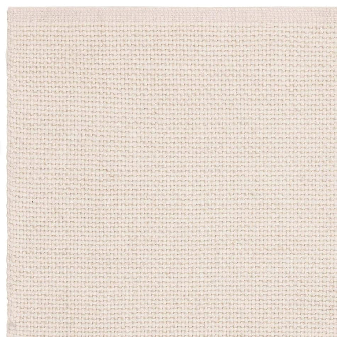 Finley Modern Plain Basketweave Hand-Woven Tonal Textured Durable Wool-Blend Flatweave Loop Pile Ivory Rug-Asiatic Carpets-Rug Love - The Most Loved Rug Store