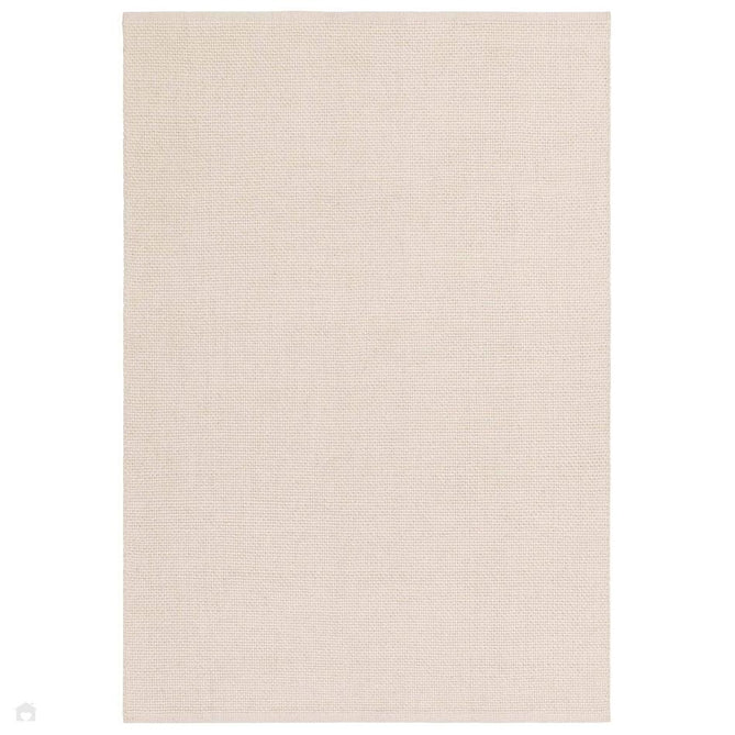 Finley Modern Plain Basketweave Hand-Woven Tonal Textured Durable Wool-Blend Flatweave Loop Pile Ivory Rug-Asiatic Carpets-Rug Love - The Most Loved Rug Store