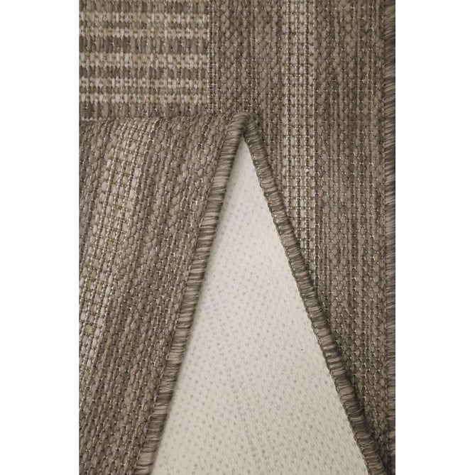 Flatweave Gel Border Latte Rug-Melrose-Rug Love - The Most Loved Rug Store