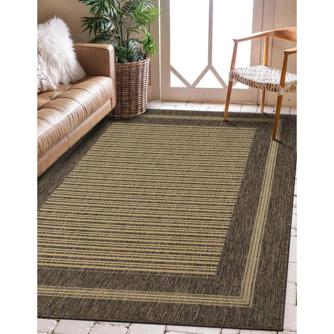 Flatweave Gel Border Natural Runner-Melrose-Rug Love - The Most Loved Rug Store