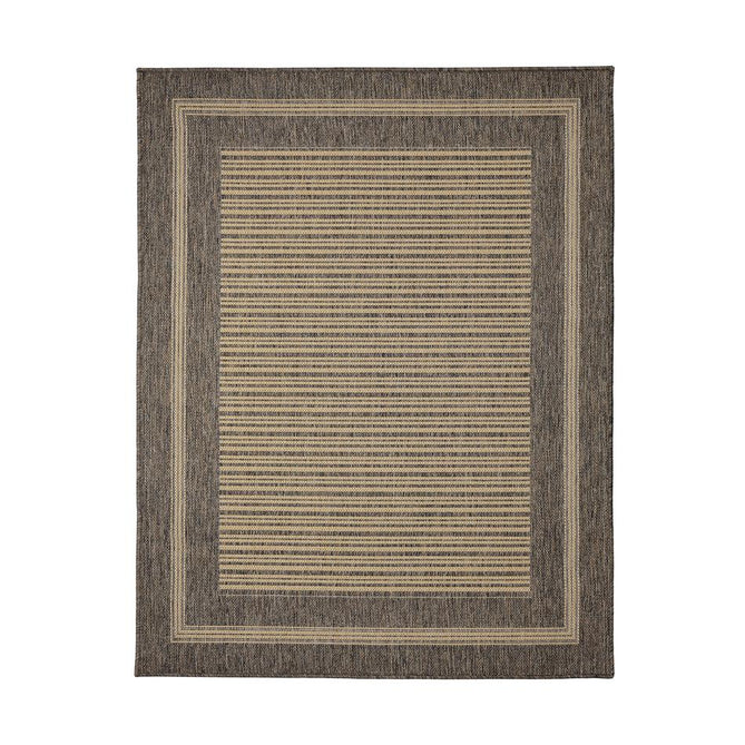 Flatweave Gel Border Natural Runner-Melrose-Rug Love - The Most Loved Rug Store