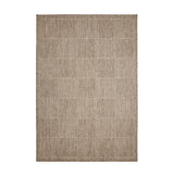 Flatweave Gel Check Latte Rug