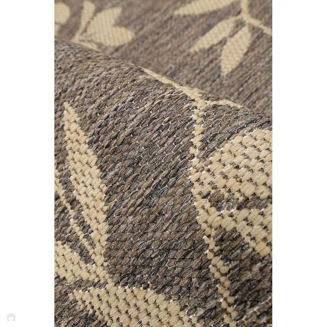 Flatweave Gel Leaf Natural Rug-Melrose-Rug Love - The Most Loved Rug Store