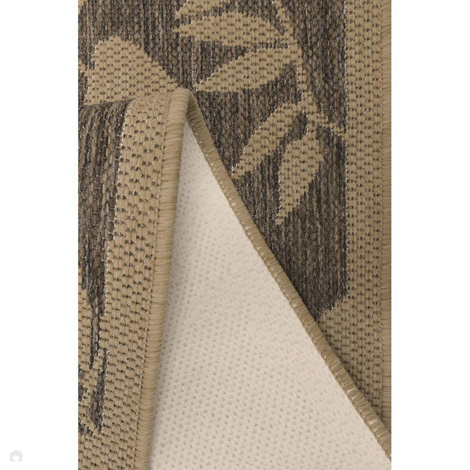 Flatweave Gel Leaf Natural Rug-Melrose-Rug Love - The Most Loved Rug Store