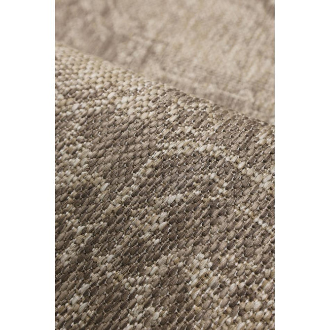 Flatweave Gel Medallion Latte Runner-Melrose-Rug Love - The Most Loved Rug Store