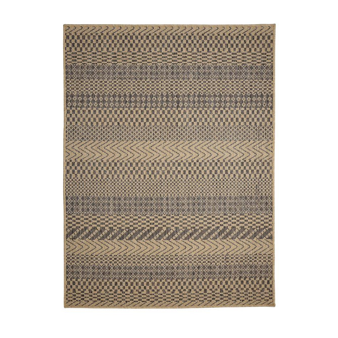 Flatweave Gel Stripe Natural Runner-Melrose-Rug Love - The Most Loved Rug Store