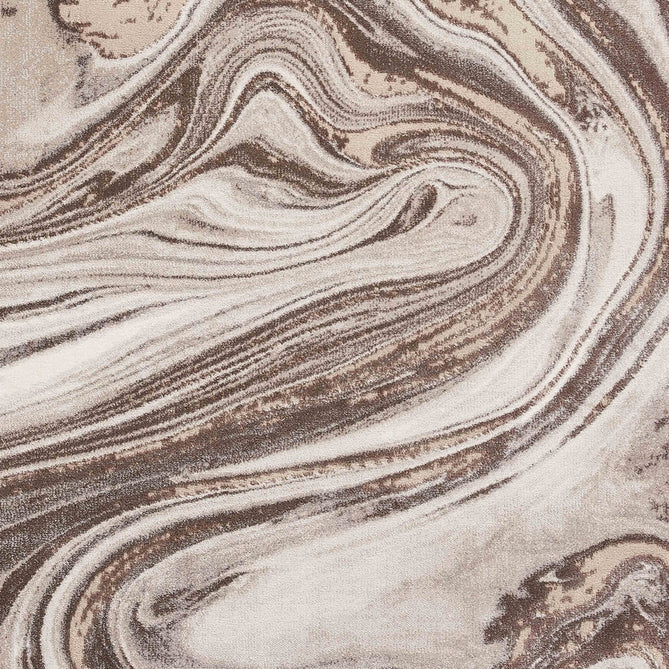 Florence 50031 Modern Abstract Metallic Marble Distressed Textured High-Density Soft Beige/Brown/Silver Rug-Think Rugs-Rug Love - The Most Loved Rug Store
