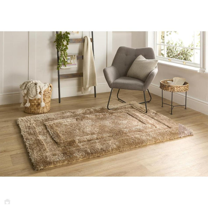 Frame Latte/Beige Rug-Origins-Rug Love - The Most Loved Rug Store