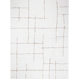 Freud FEU2310 Modern Abstract White/Cream/Brown/Terra Rug