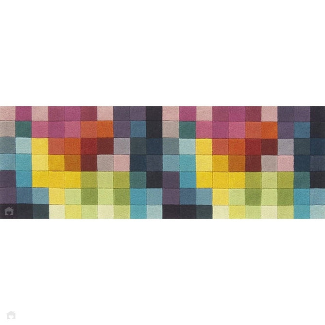 Funk Modern Geometric High-Density Heavyweight Hand-Woven Wool Multicolour Rug-Asiatic Carpets-Rug Love - The Most Loved Rug Store