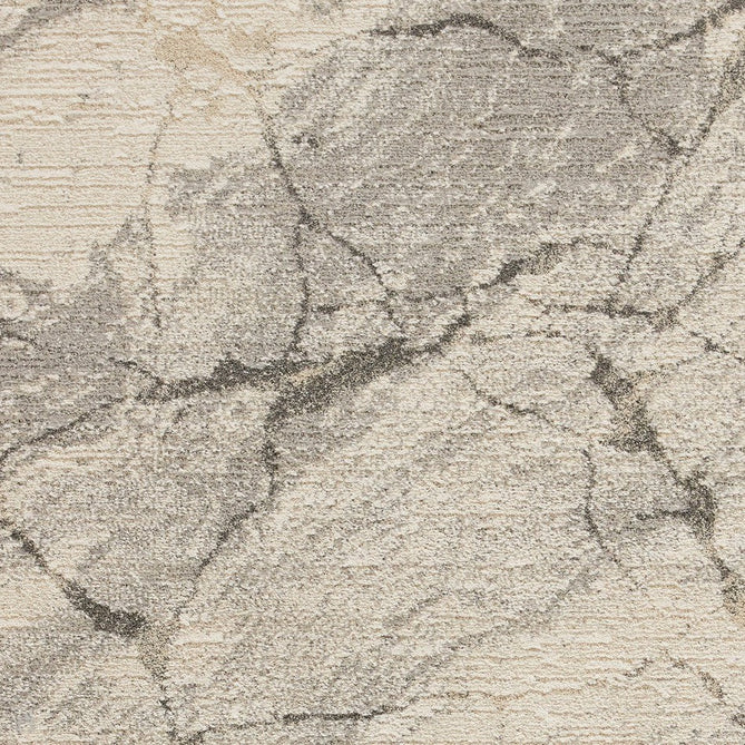 Geneva 1614 Modern Abstract Marble Textured Soft-Touch High-Density Silver/Cream Rug-Think Rugs-Rug Love - The Most Loved Rug Store