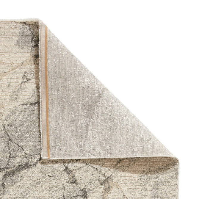 Geneva 1614 Modern Abstract Marble Textured Soft-Touch High-Density Silver/Cream Rug-Think Rugs-Rug Love - The Most Loved Rug Store