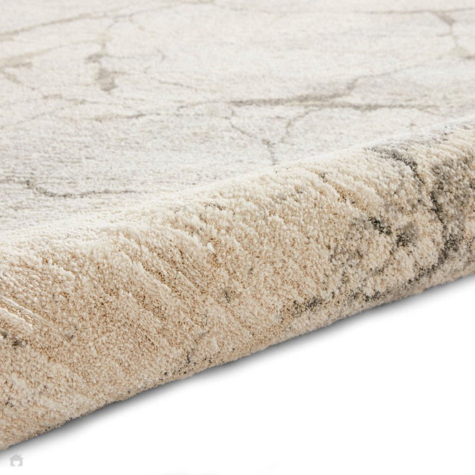 Geneva 1614 Modern Abstract Marble Textured Soft-Touch High-Density Silver/Cream Rug-Think Rugs-Rug Love - The Most Loved Rug Store