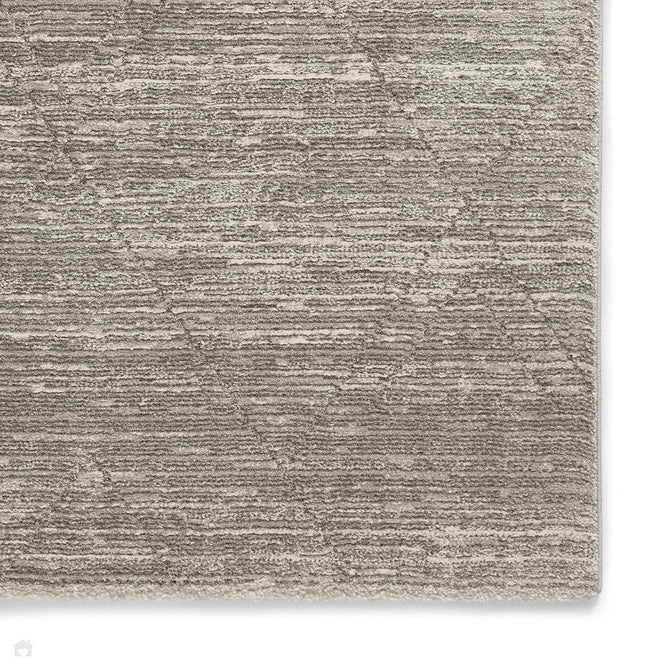 Geneva 62321 Modern Plain Subtle Linear Textured Soft-Touch High-Density Grey/Cream Rug-Think Rugs-Rug Love - The Most Loved Rug Store