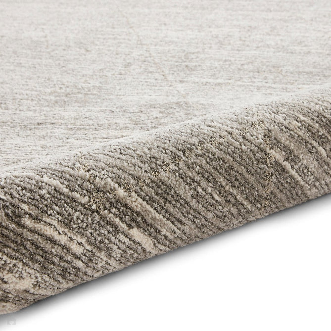 Geneva 62321 Modern Plain Subtle Linear Textured Soft-Touch High-Density Grey/Cream Rug-Think Rugs-Rug Love - The Most Loved Rug Store