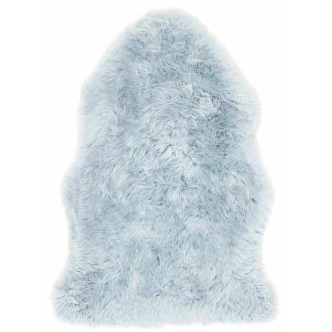 Genuine Luxury Sheepskin Plain Super Soft Long Haired Natural Wool Duck Egg Rug-Origins-Rug Love - The Most Loved Rug Store
