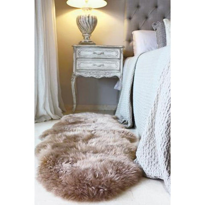 Genuine Luxury Sheepskin Plain Super Soft Long Haired Natural Wool Mink Rug-Origins-Rug Love - The Most Loved Rug Store