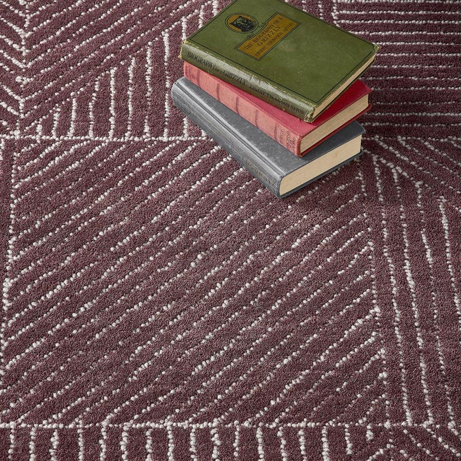 Geometric Berry Purple Rug-Origins-Rug Love - The Most Loved Rug Store