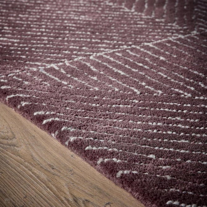 Geometric Berry Purple Rug-Origins-Rug Love - The Most Loved Rug Store