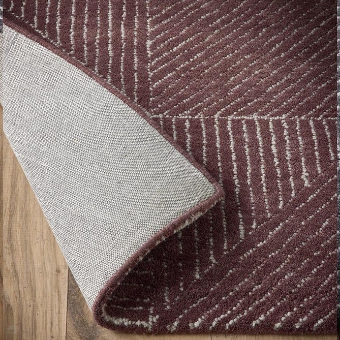 Geometric Berry Purple Rug-Origins-Rug Love - The Most Loved Rug Store