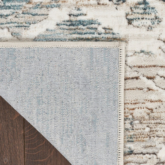 Glitz GLZ11 Modern Abstract Criss Cross Distressed Metallic Shimmer Hi-Low Textured Soft-Touch Short-Pile Polyester Grey/Multicolour Rug-Nourison-Rug Love - The Most Loved Rug Store