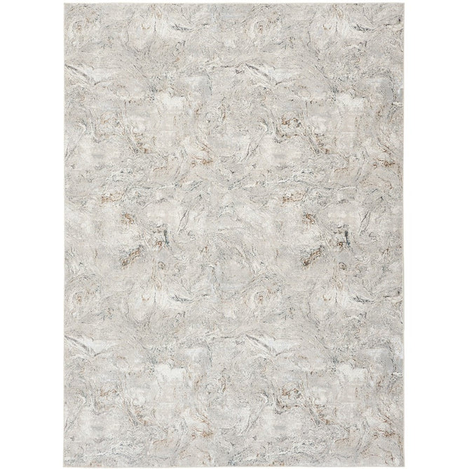 Glitz GLZ20 Modern Abstract Swirl Distressed Metallic Shimmer Hi-Low Textured Soft-Touch Short-Pile Polyester Grey/Multicolour Rug-Nourison-Rug Love - The Most Loved Rug Store