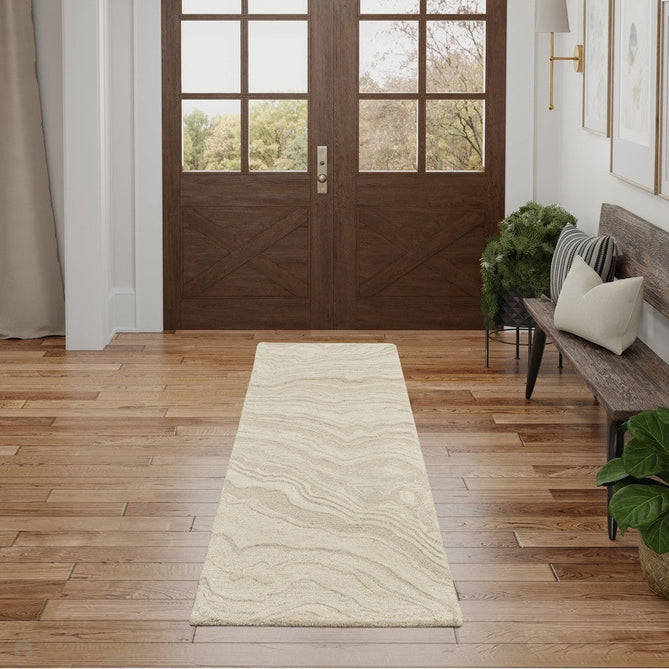 Graceful GRU01 Modern Abstract Hand-Woven Textured Hi-Low Carved Wool Beige Rug-Nourison-Rug Love - The Most Loved Rug Store