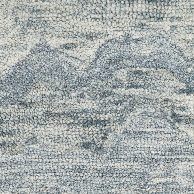 Graceful GRU01 Modern Abstract Hand-Woven Textured Hi-Low Carved Wool Blue Rug-Nourison-Rug Love - The Most Loved Rug Store