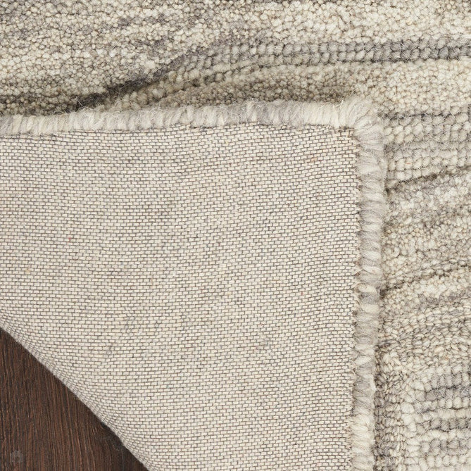 Graceful GRU01 Modern Abstract Hand-Woven Textured Hi-Low Carved Wool Grey Runner-Nourison-Rug Love - The Most Loved Rug Store