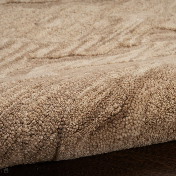Graceful GRU01 Modern Abstract Hand-Woven Textured Hi-Low Loop Pile Carved Wool Taupe/Beige/Cream Rug-Nourison-Rug Love - The Most Loved Rug Store