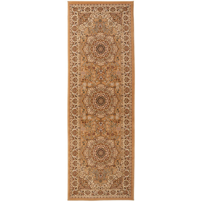Grand Heritage GH101 Traditional Persian Floral Medallion Border Soft Stain-Resistant Durable Beige/Cream Rug-Concept Looms-Rug Love - The Most Loved Rug Store