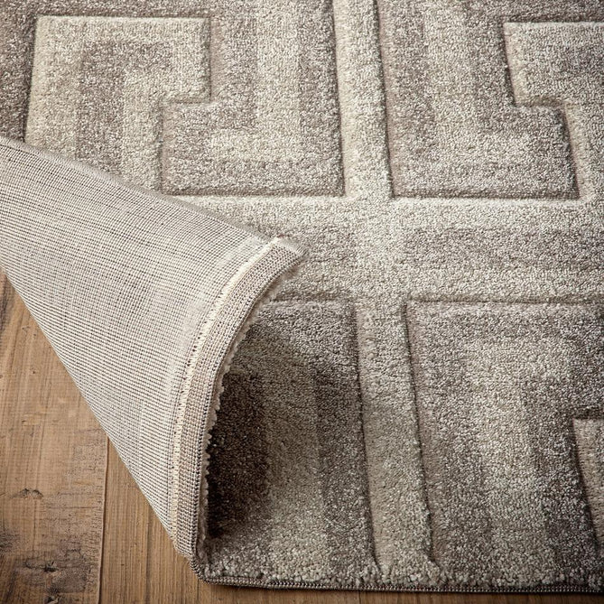 Greek Key Beige Natural Light Vision Rug-Origins-Rug Love - The Most Loved Rug Store