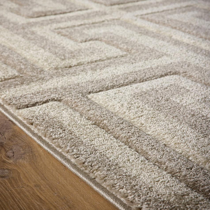 Greek Key Beige Natural Light Vision Rug-Origins-Rug Love - The Most Loved Rug Store
