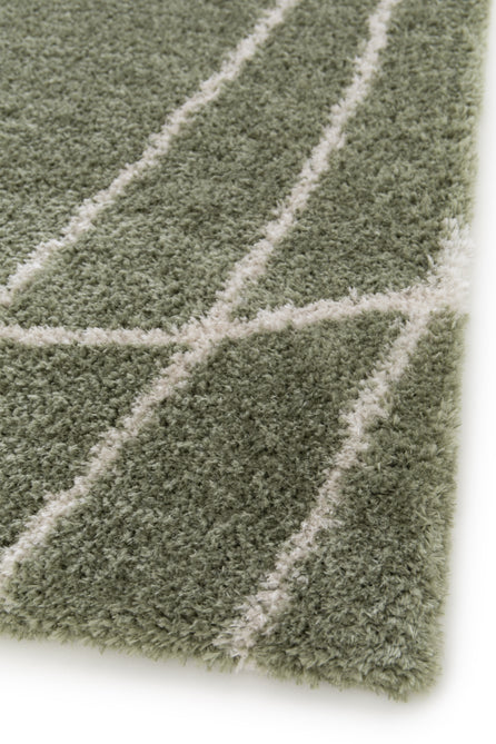 Halo Squiggle Sage Rug-Melrose-Rug Love - The Most Loved Rug Store