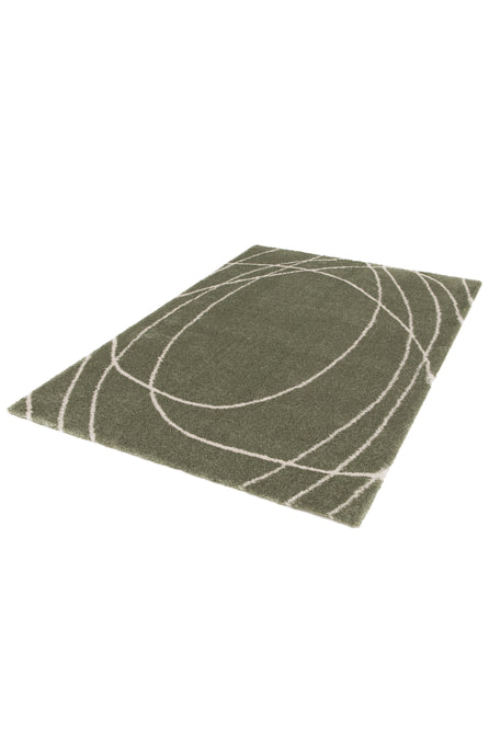 Halo Squiggle Sage Rug-Melrose-Rug Love - The Most Loved Rug Store